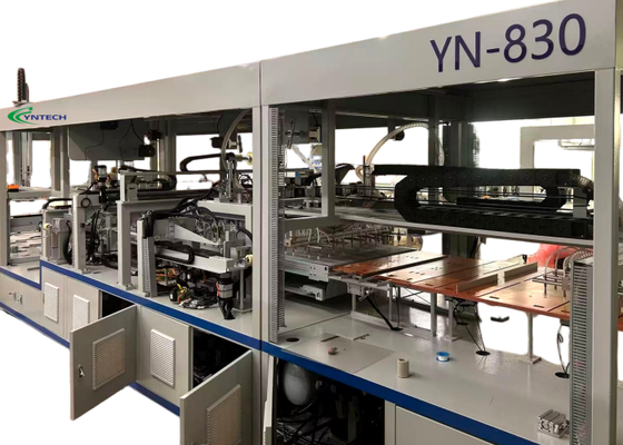 Automatische Löt-Bussing-Maschine für Hochvolumenproduktion benötigt Solarpanel-Produktionslinie
