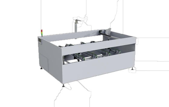 Automatische, kundenspezifische Solarverbindungsbox-Klebmaschine für die Solarpanel-Produktionslinie